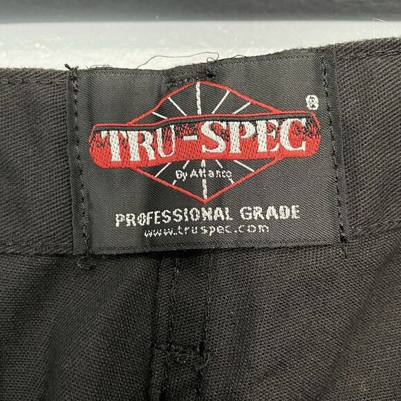 LOT OF 3 Tru-Spec Tactical Pants Men XL XLarge Black Ripstop Cargo Security Work - Picture 9 of 11